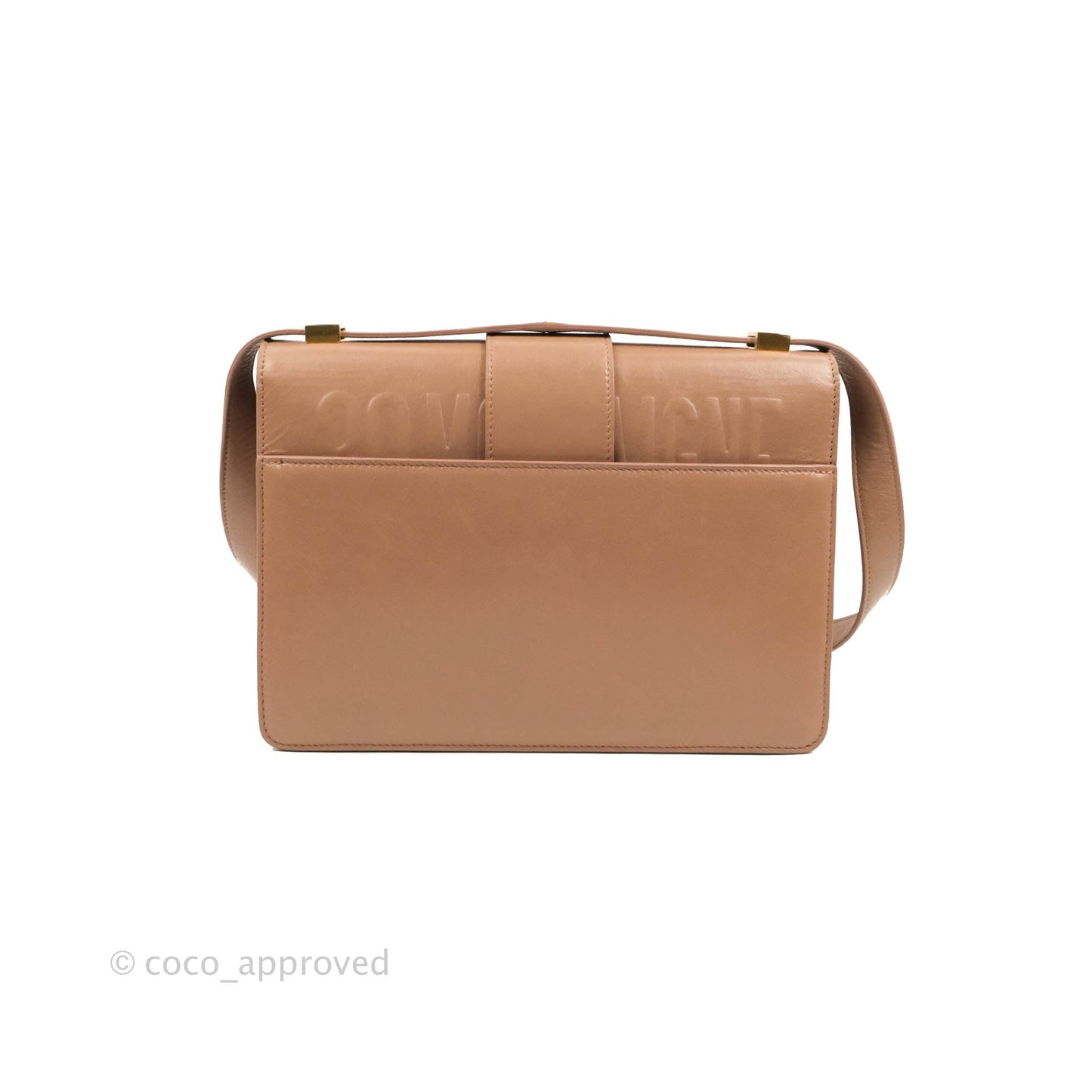 Dior 30 Montaigne Bag Rose Des Vents Crinkled Calfskin Gold Hardware