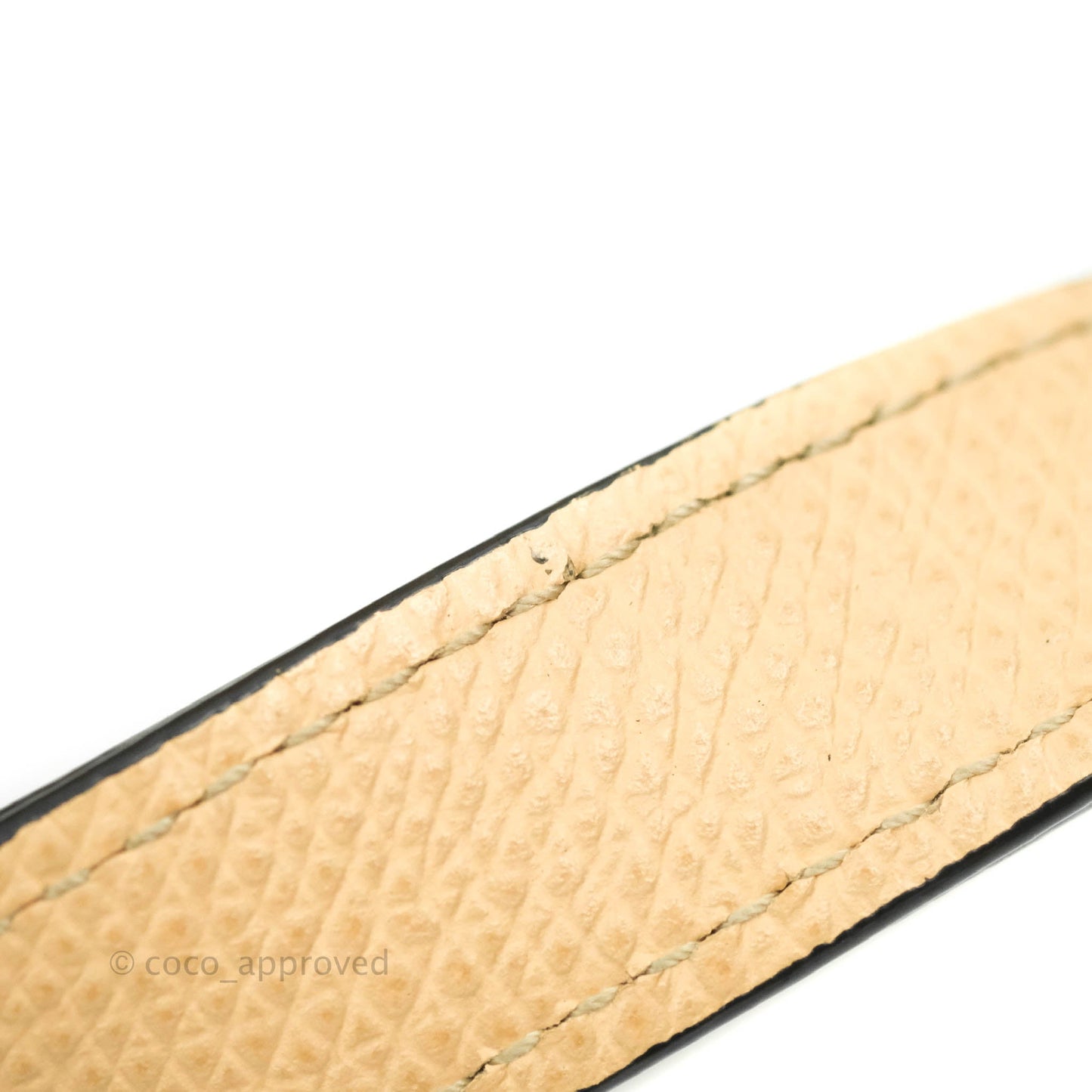Christian Dior Mini Saddle Bag Beige Grained Calfskin Gold Hardware With Strap