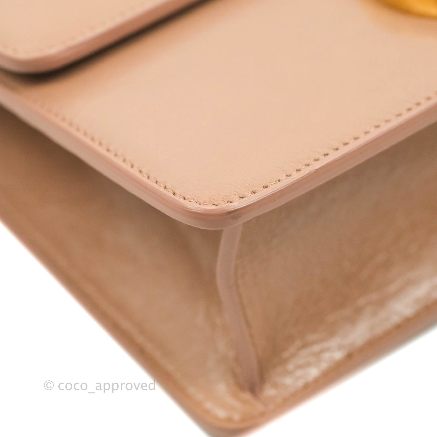 Dior 30 Montaigne Bag Rose Des Vents Crinkled Calfskin Gold Hardware