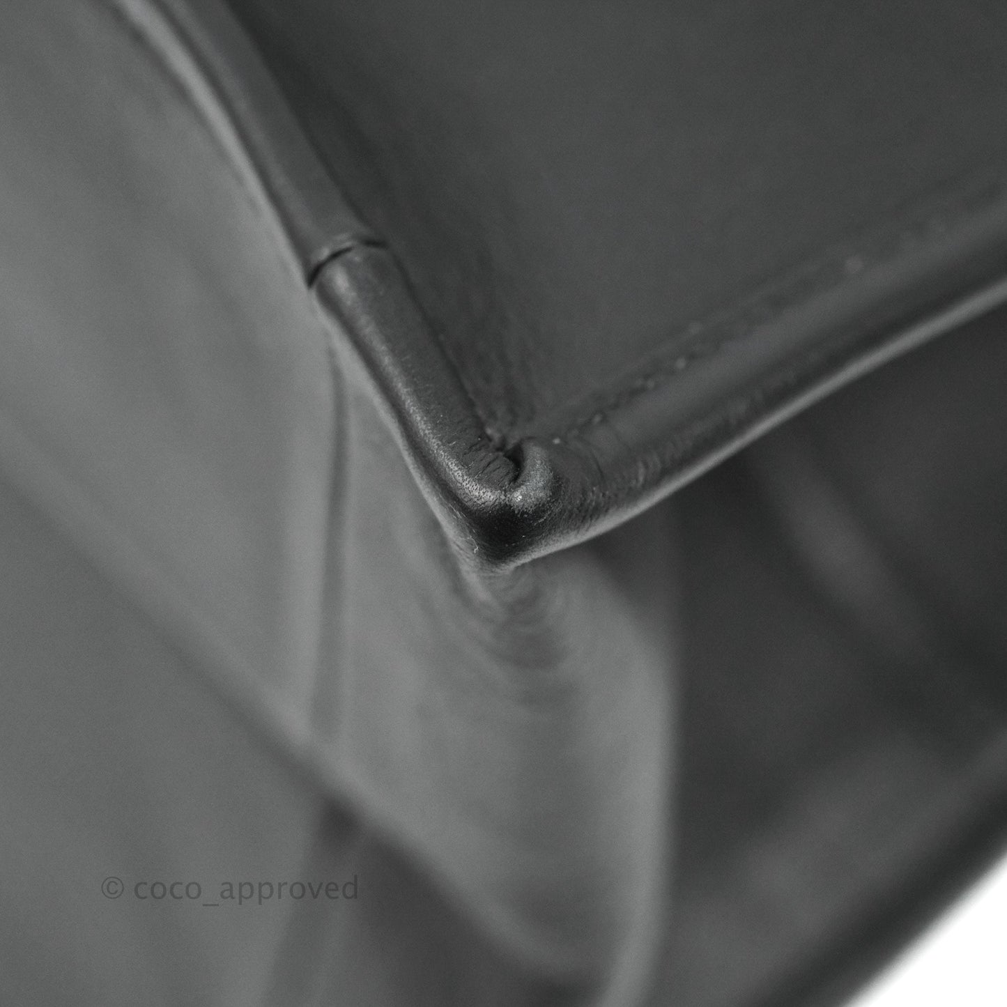 Christian Dior Medium Embossed Book Tote Black Calfskin