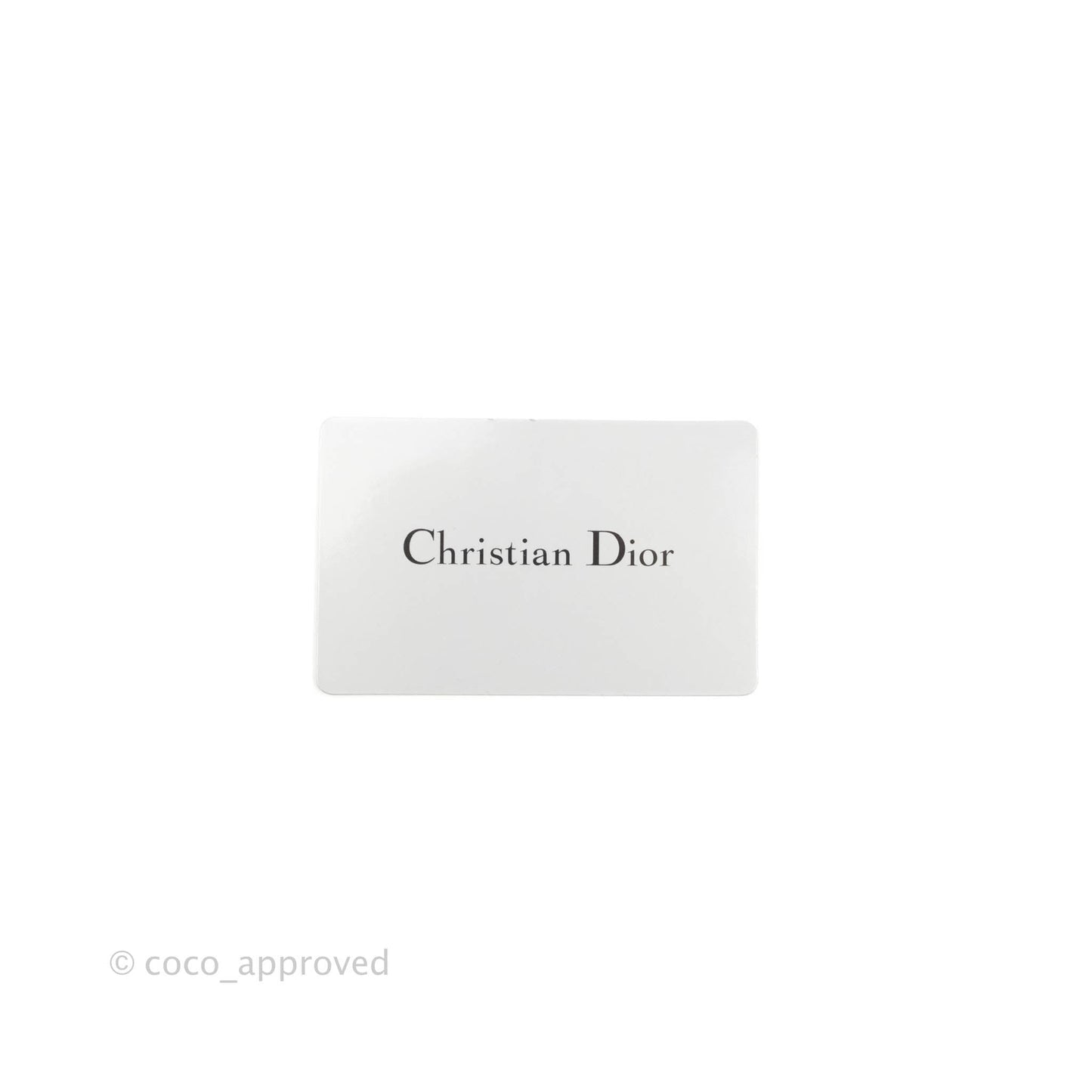 Dior Mini Saddle Shoulder Strap Pouch Black Goatskin