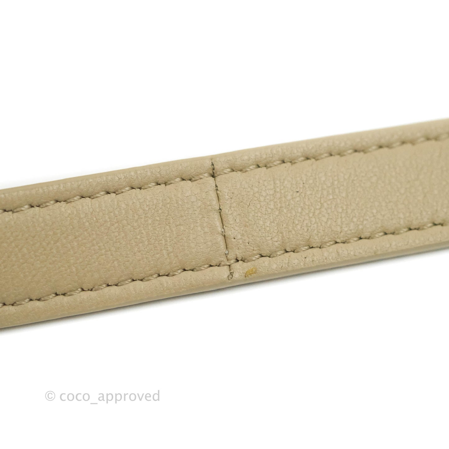 Christian Dior Small Diortravel Vanity Case Beige Lambskin Cannage