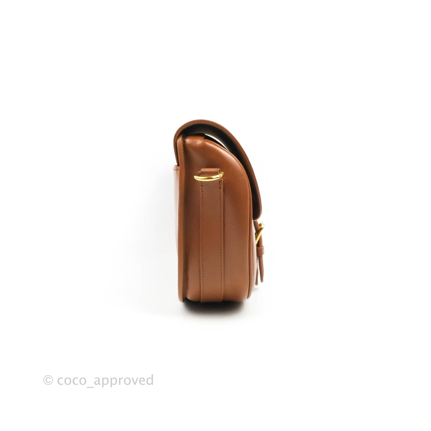 Dior Medium Bobby Bag Brown Calfskin Gold Hardware