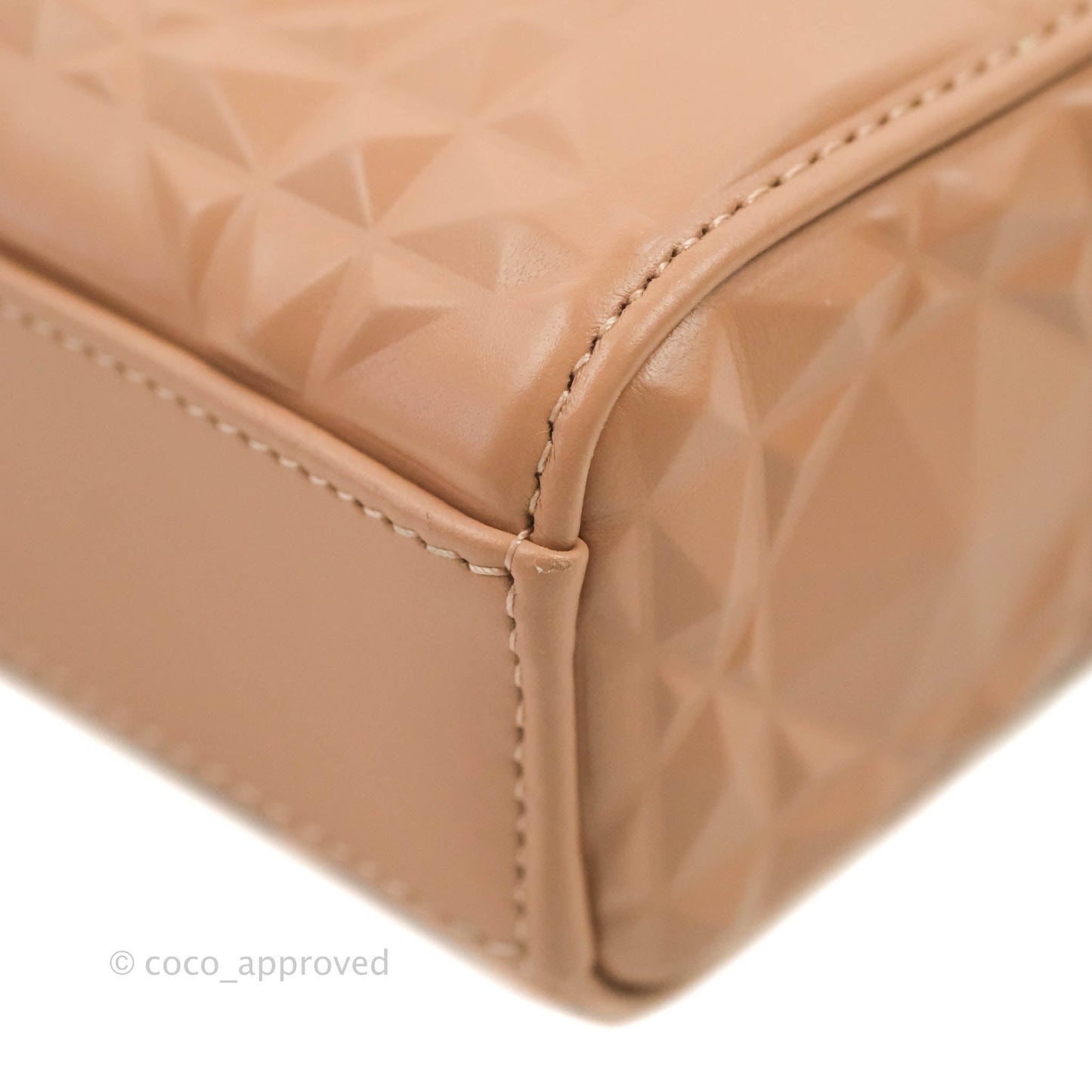 Dior Lady D-Joy Bag Rose Des Vents Cannage Calfskin with Diamond Motif