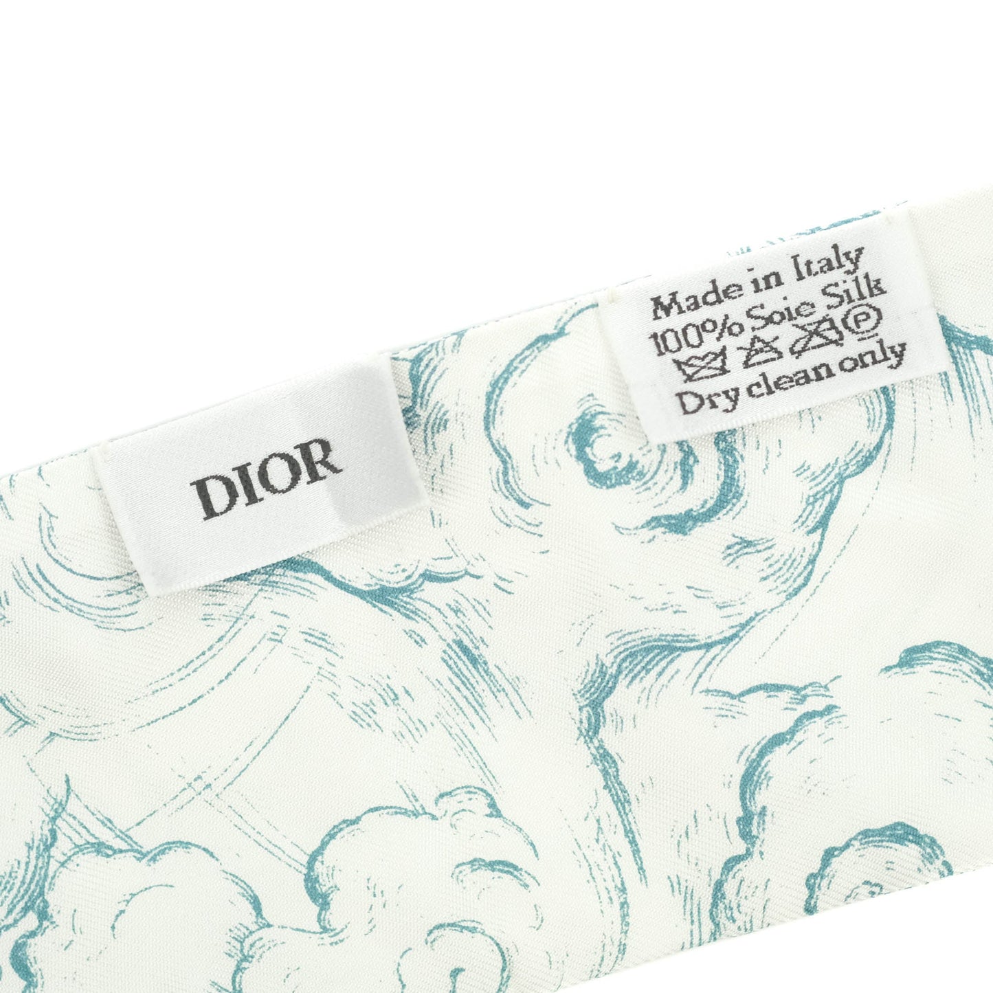 Christian Dior The ABCDior N 'Nuage' Mitzah Silk Twilly