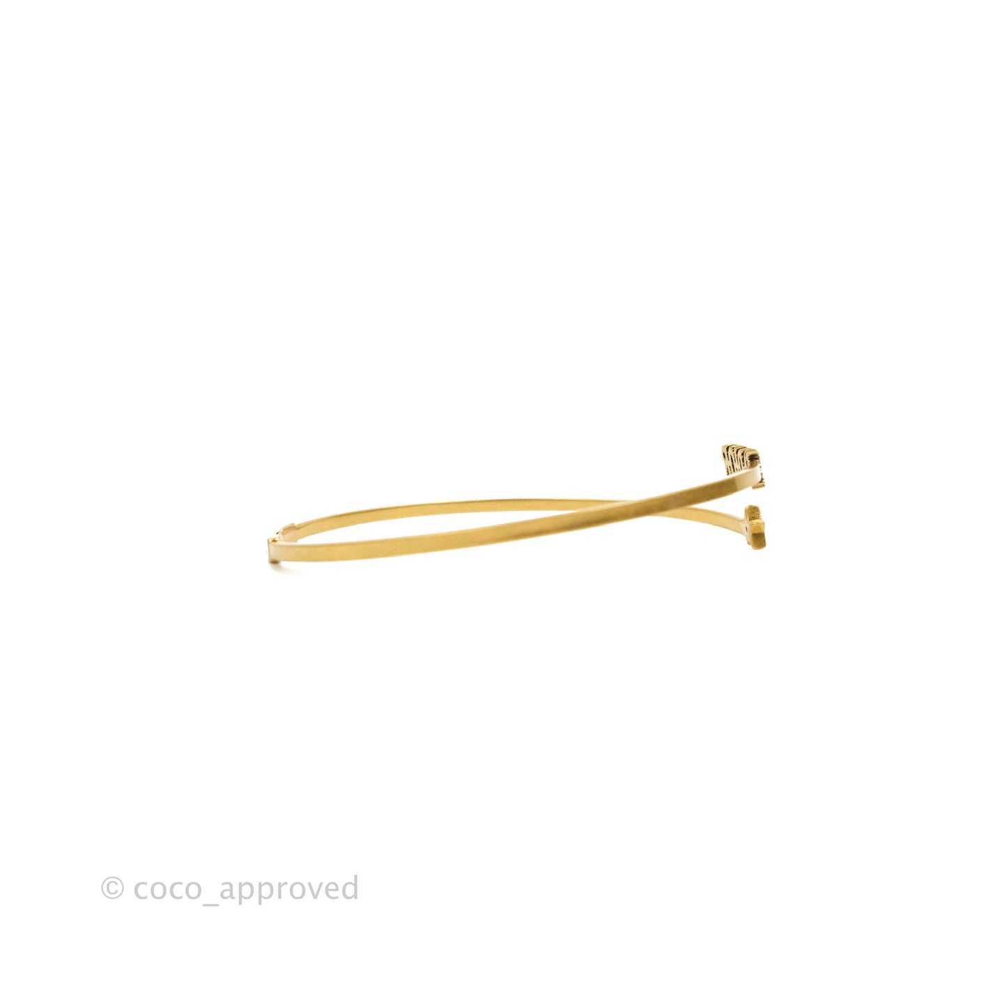 Christian Dior J'adior Star Antique Gold Finish Choker