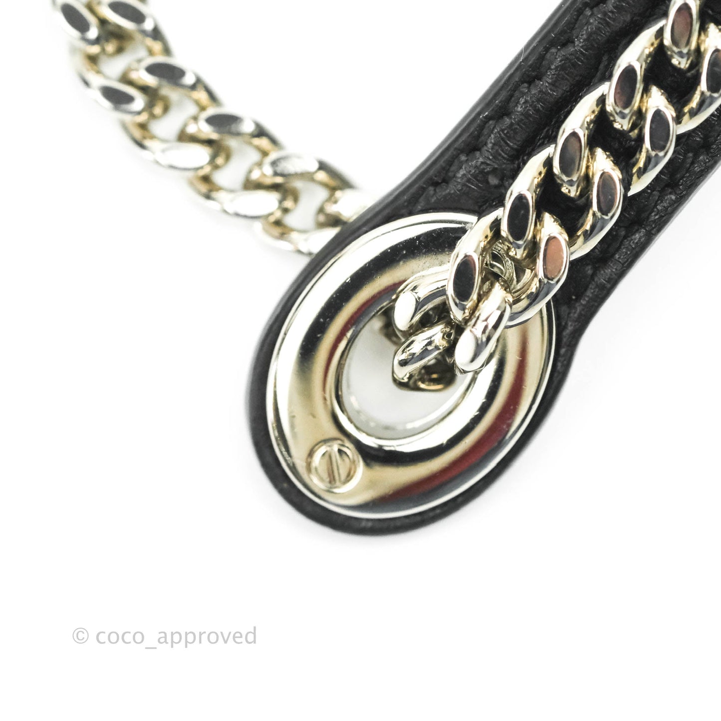 Christian Dior Cannage Mini Lady Dior Black Silver Hardware