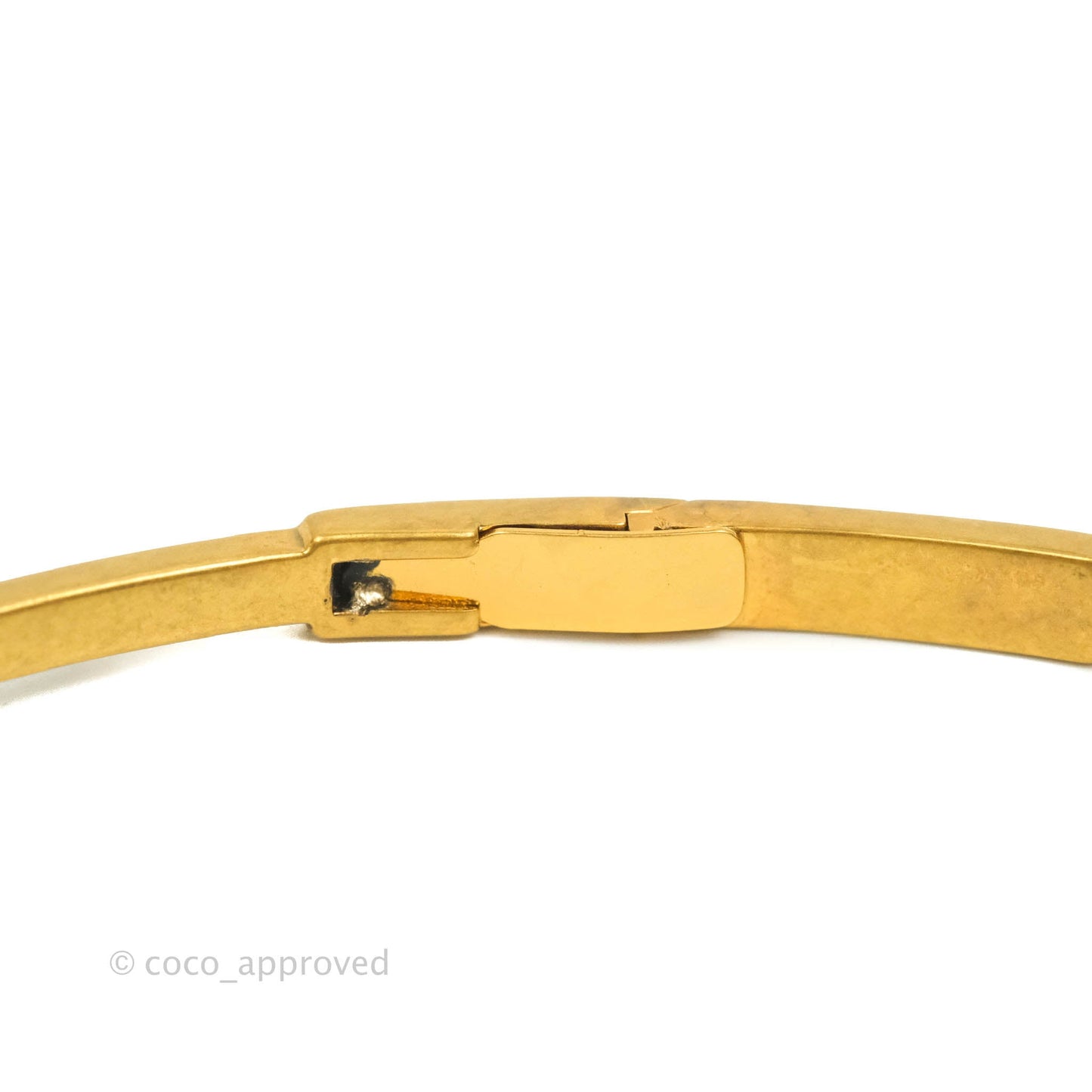 Christian Dior J'adior Star Antique Gold Finish Choker