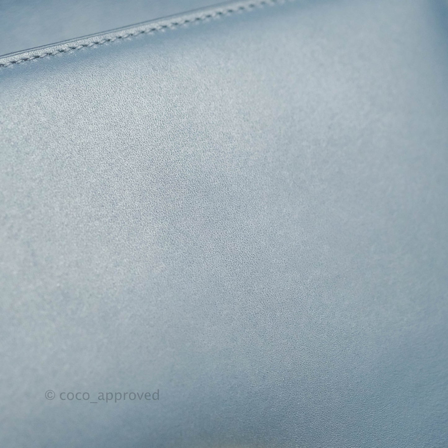 Christian Dior 30 Montaigne Bag Blue Calfskin Gold Hardware