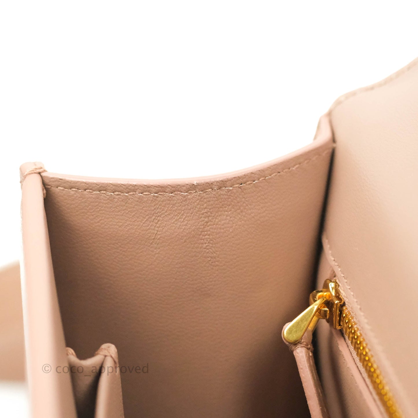 Dior 30 Montaigne Bag Rose Des Vents Crinkled Calfskin Gold Hardware