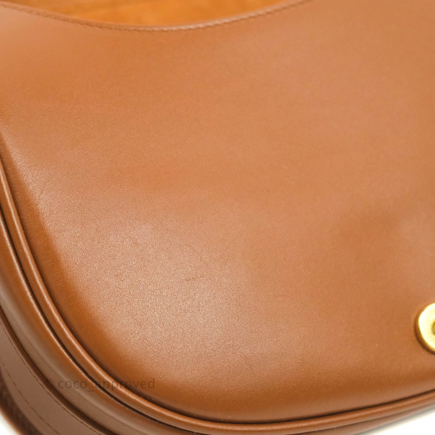 Dior Medium Bobby Bag Brown Calfskin Gold Hardware