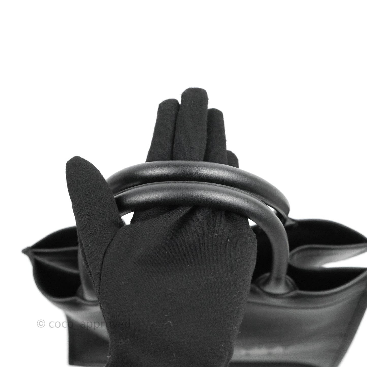 Christian Dior Medium Embossed Book Tote Black Calfskin