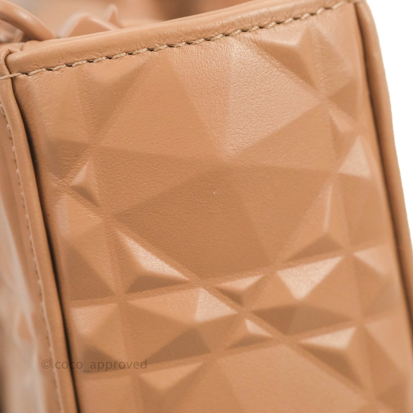 Dior Lady D-Joy Bag Rose Des Vents Cannage Calfskin with Diamond Motif