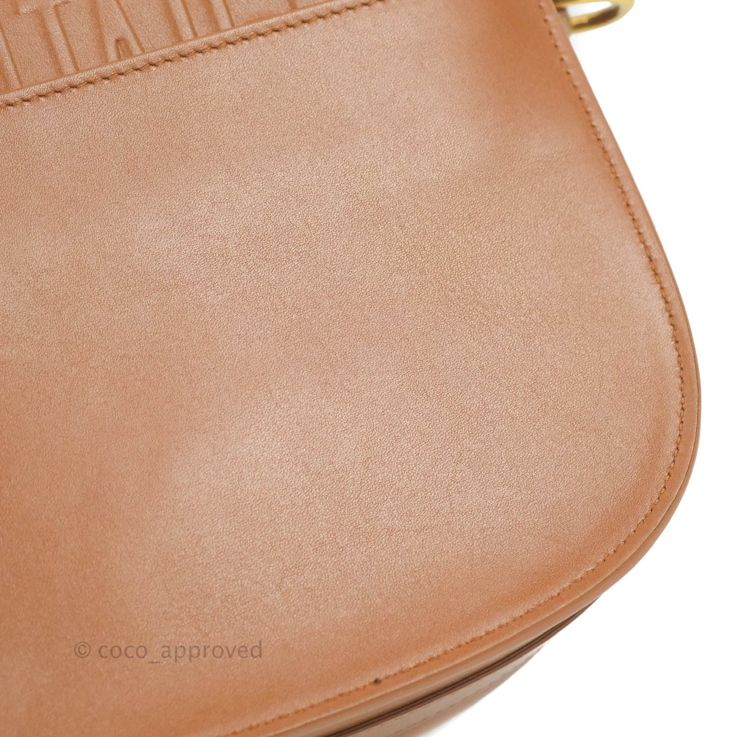 Dior Medium Bobby Bag Brown Calfskin Gold Hardware