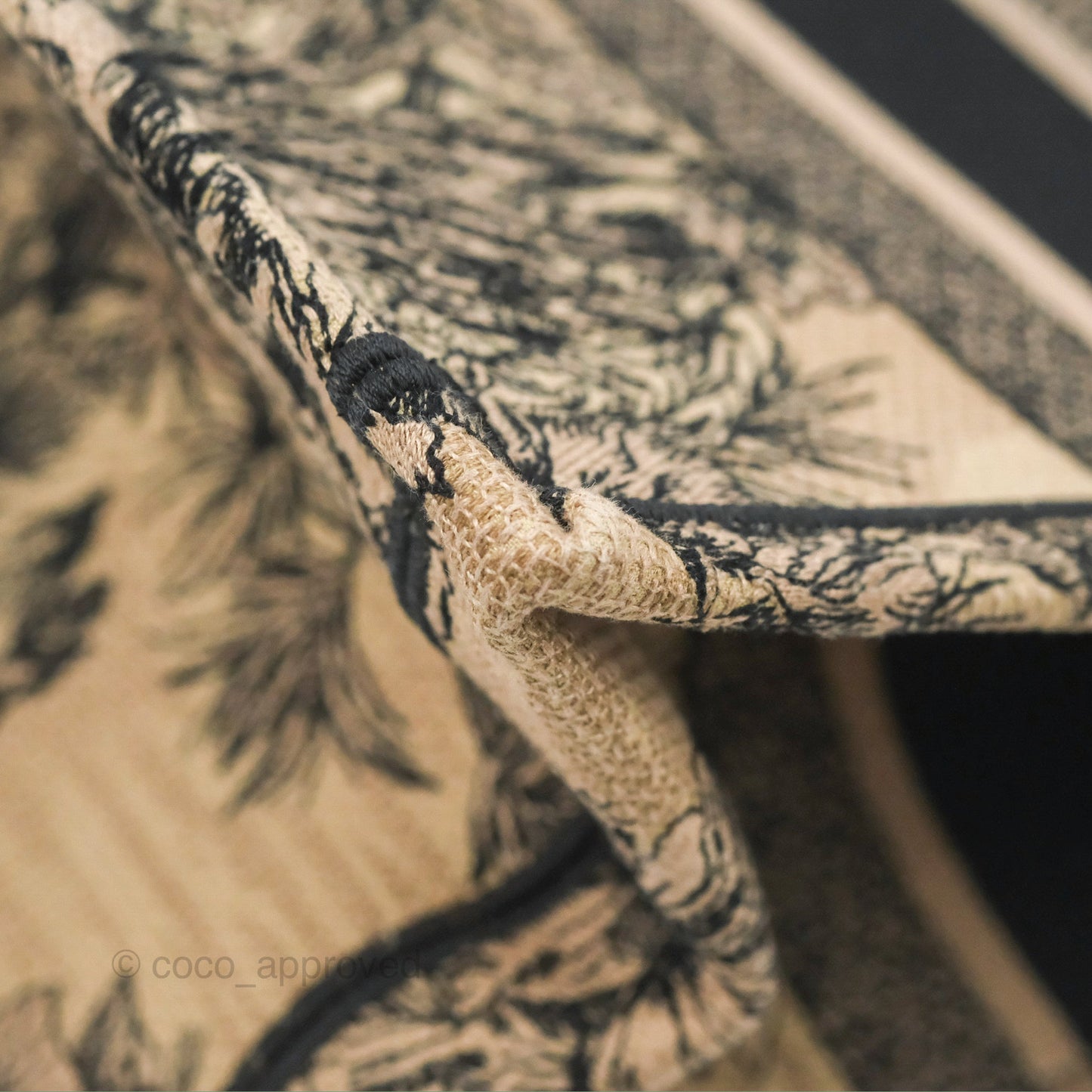 Dior Medium Book Tote Beige Multicolor Toile de Jouy Voyage Embroidery