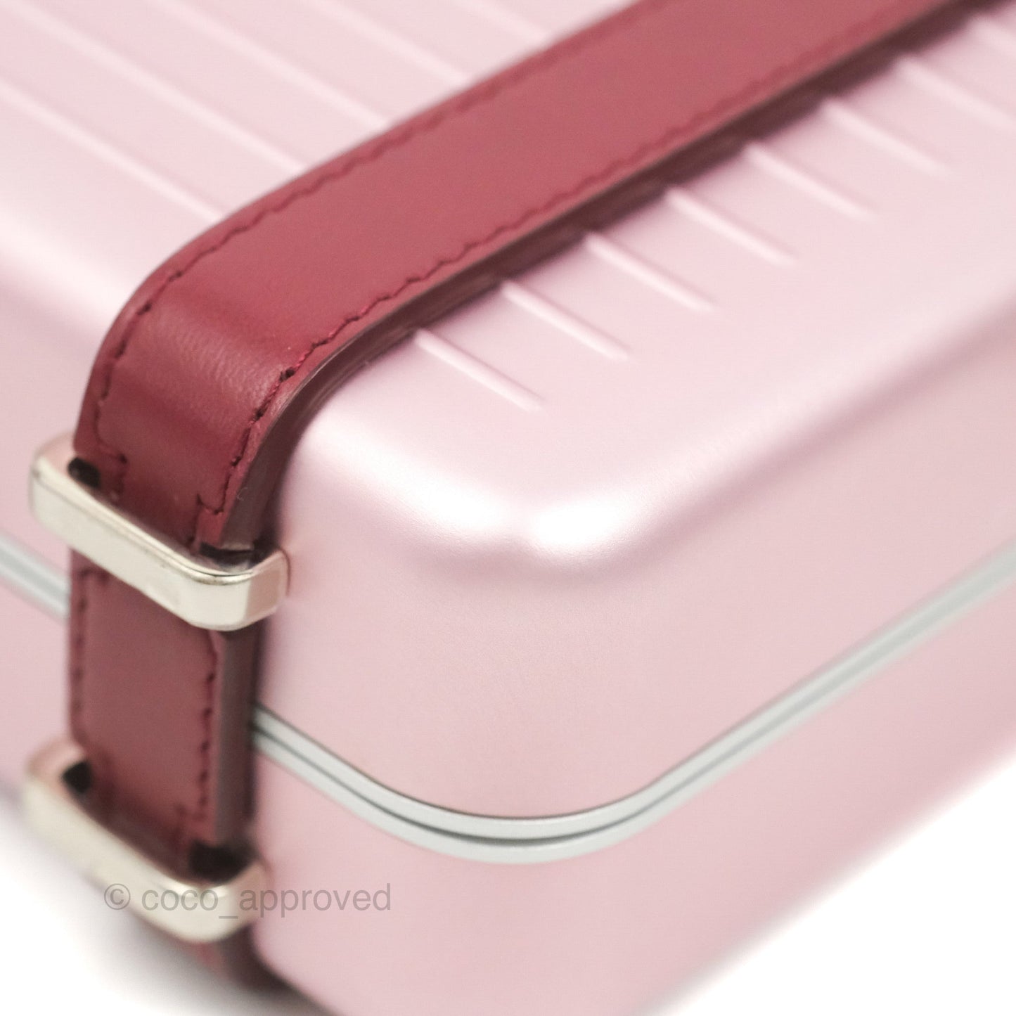 Dior x Rimowa Aluminum Personal Clutch Rose