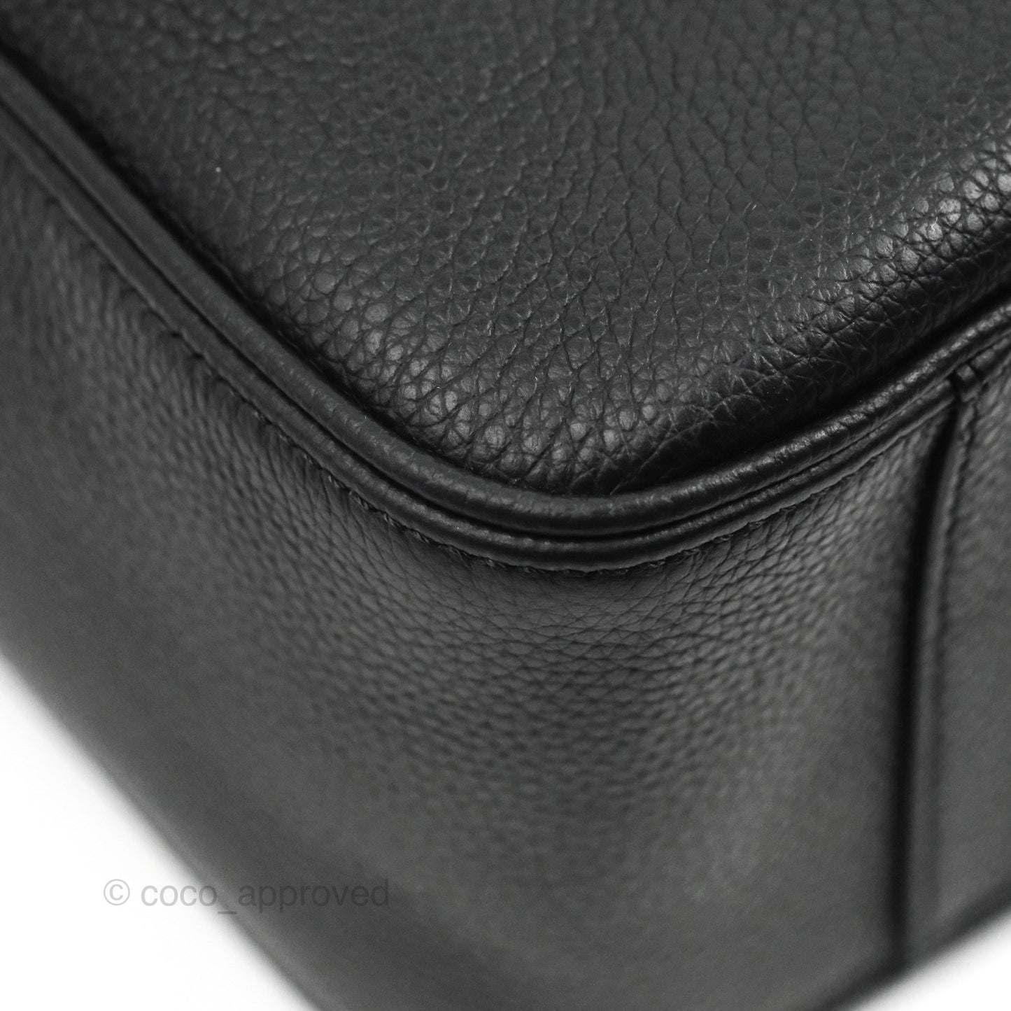 Dior Men's Saddle Tote Bag with Shoulder Strap Black Grained Leather