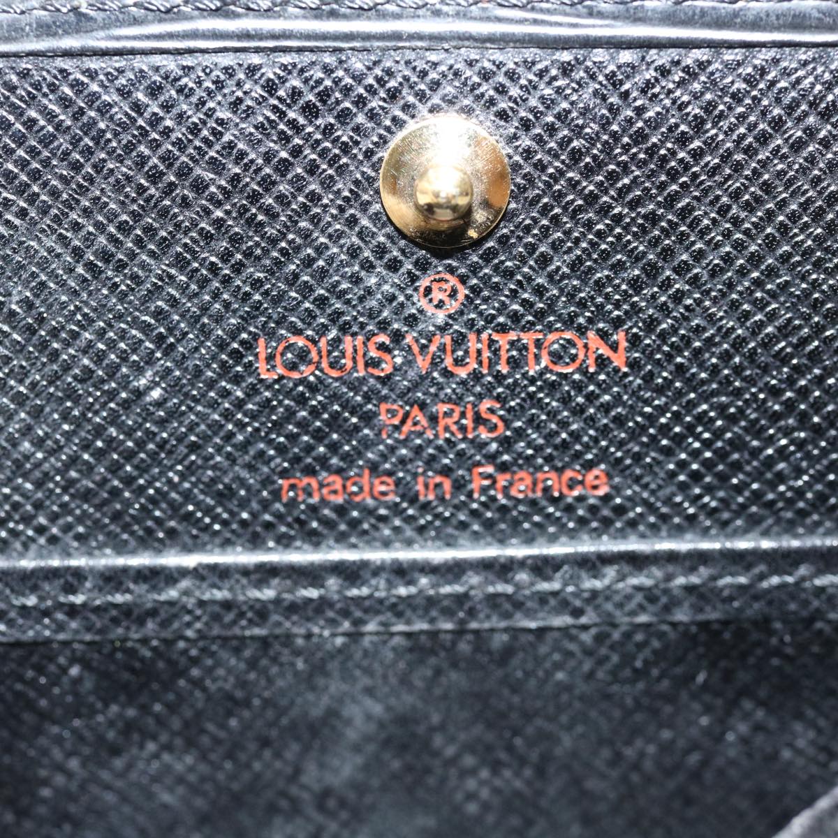 Louis Vuitton Black Leather Epi wallet wallet accessories