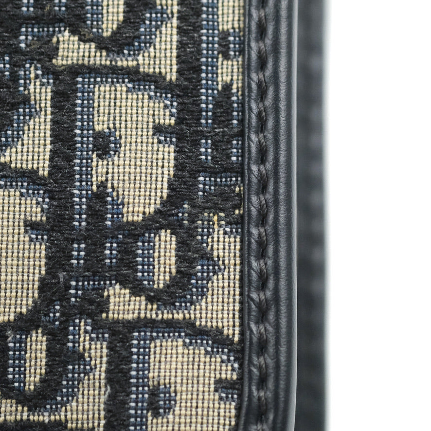 Dior 30 Montaigne Bag Blue Dior Oblique Jacquard