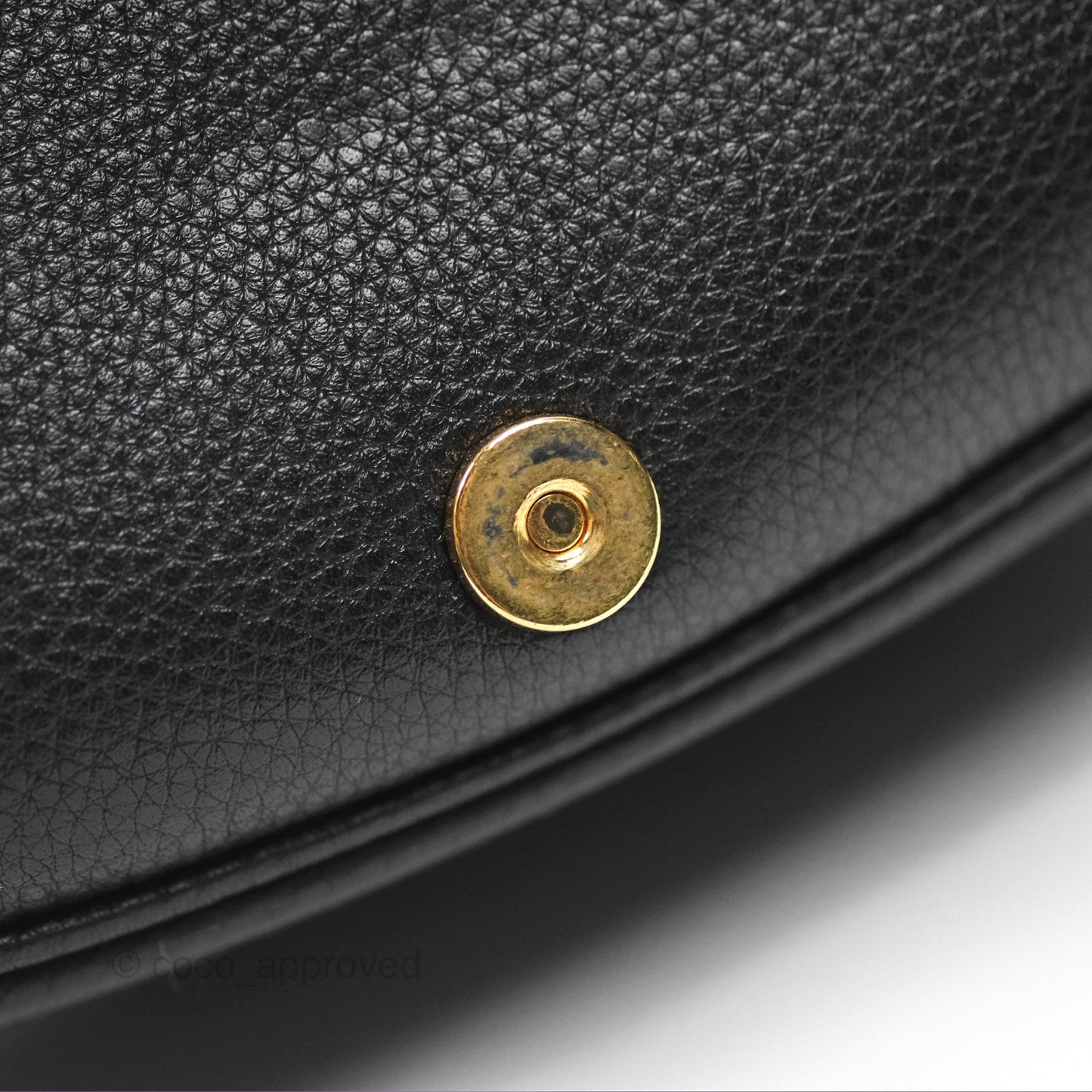 Christian Dior Medium Bobby Flap Black Grained Calfskin