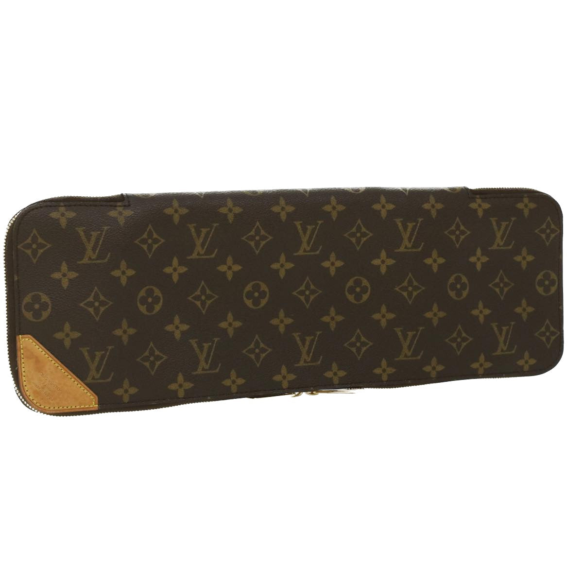 Louis Vuitton Brown Canvas Etui 5 cravates wallet accessories