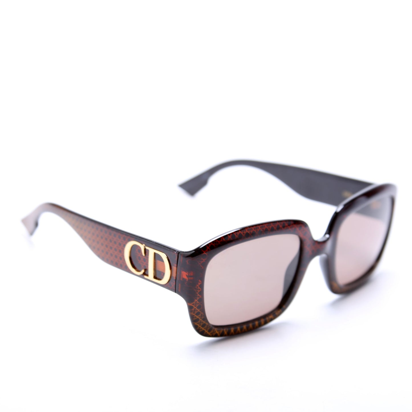 DDior Square Sunglasses Brown