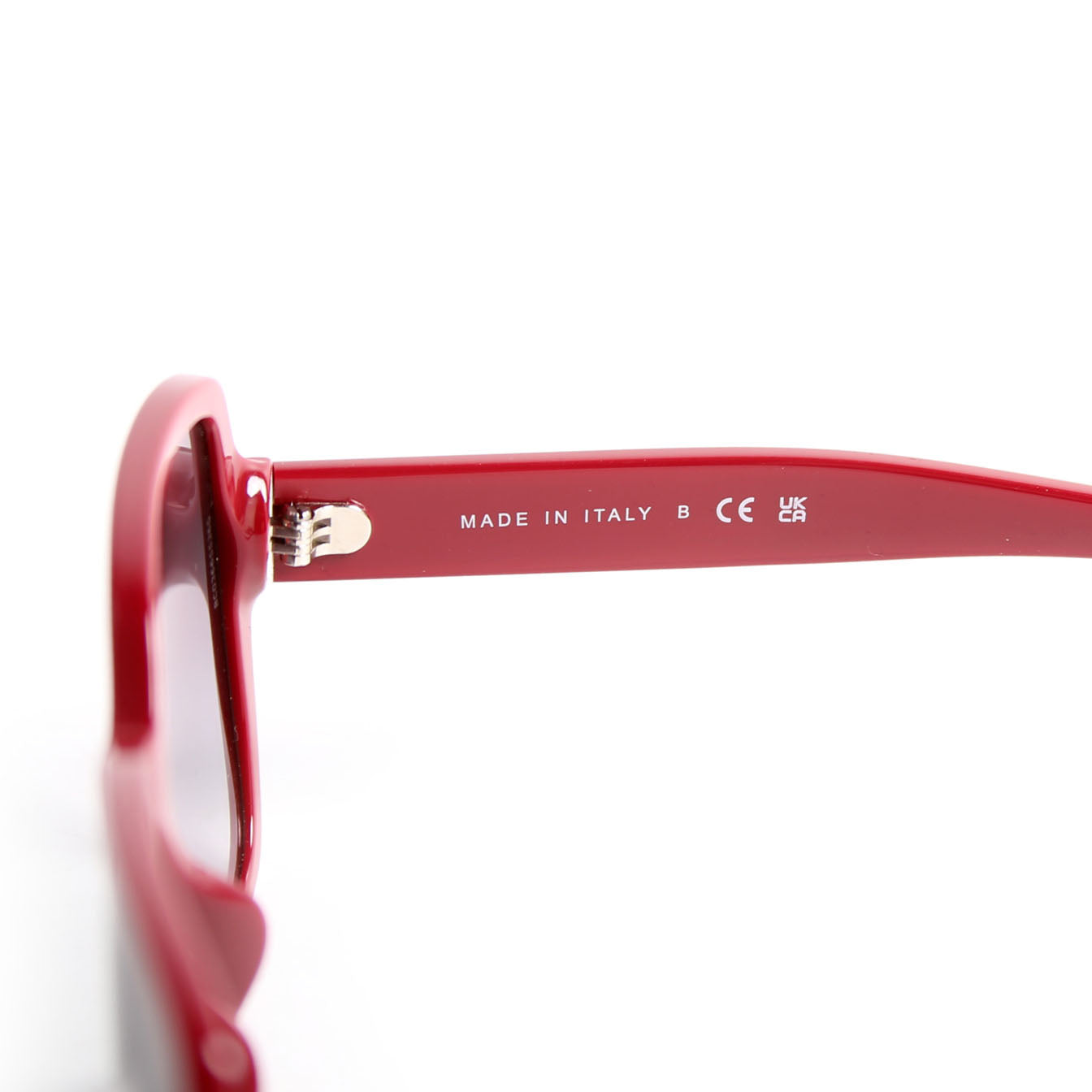 Chanel 5408-A Square Acetate Sunglasses Red