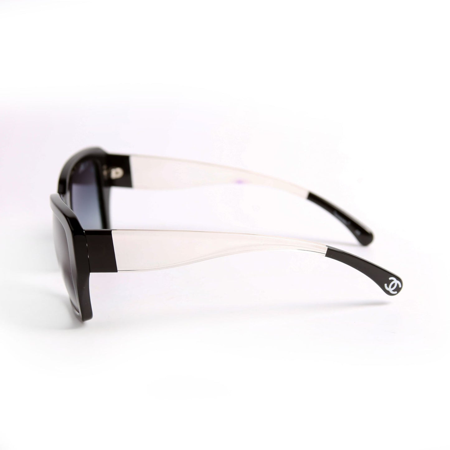 Chanel 40988 CC Square Acetate Sunglasses Black