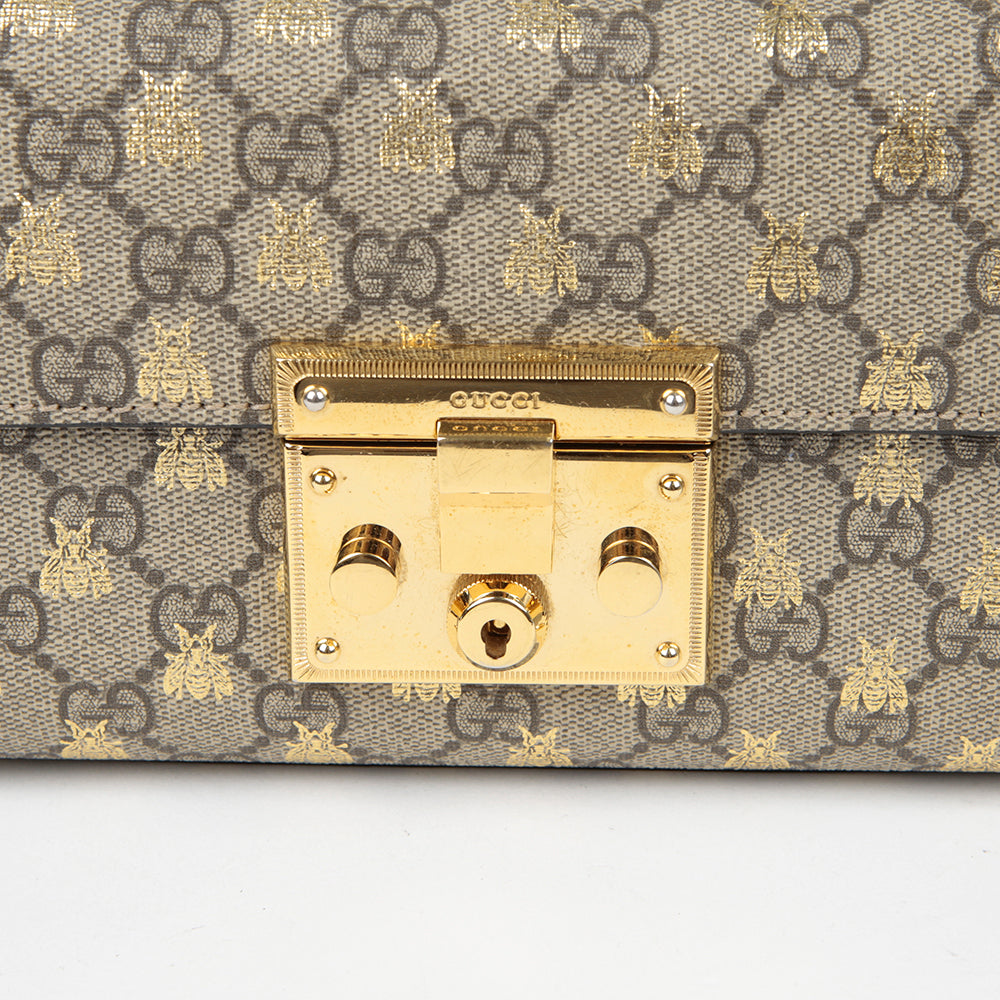 Gucci Paddle Lock Small Chain Shoulder Crossbody Bag 409487 142203140