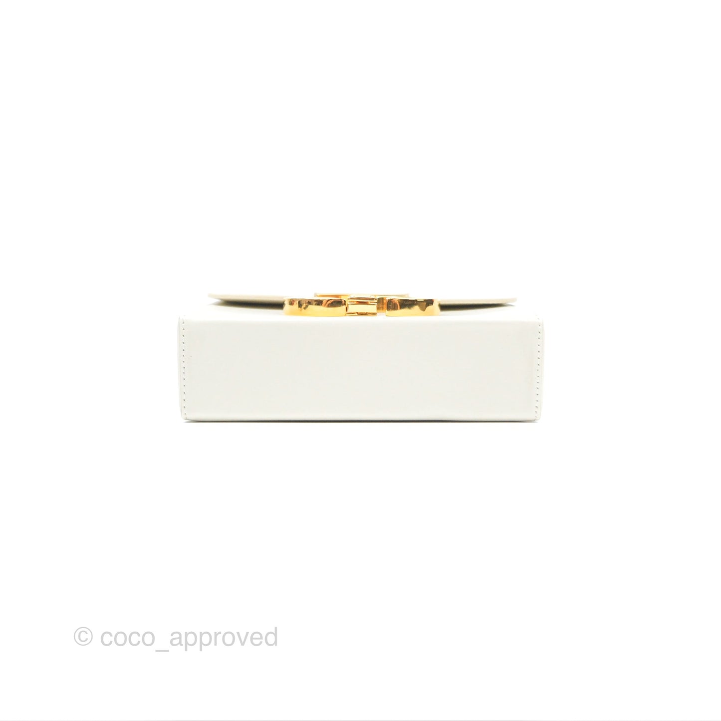 Christian Dior 30 Montaigne Box Bag White Calfskin