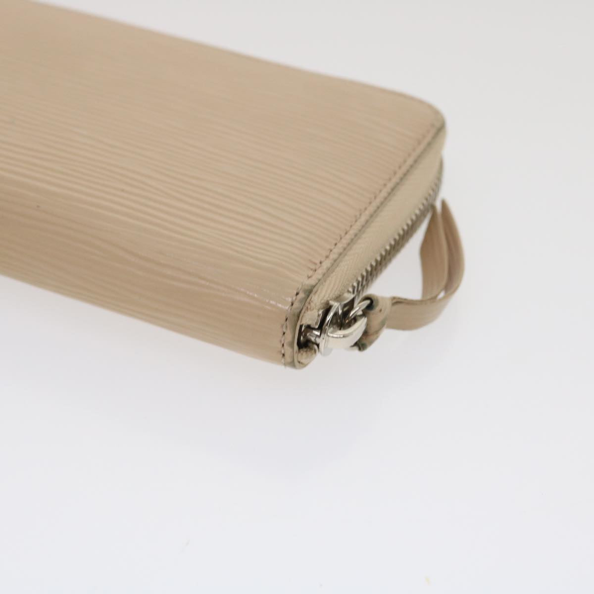 Louis Vuitton Beige Leather Portefeuille Clemence wallet accessories