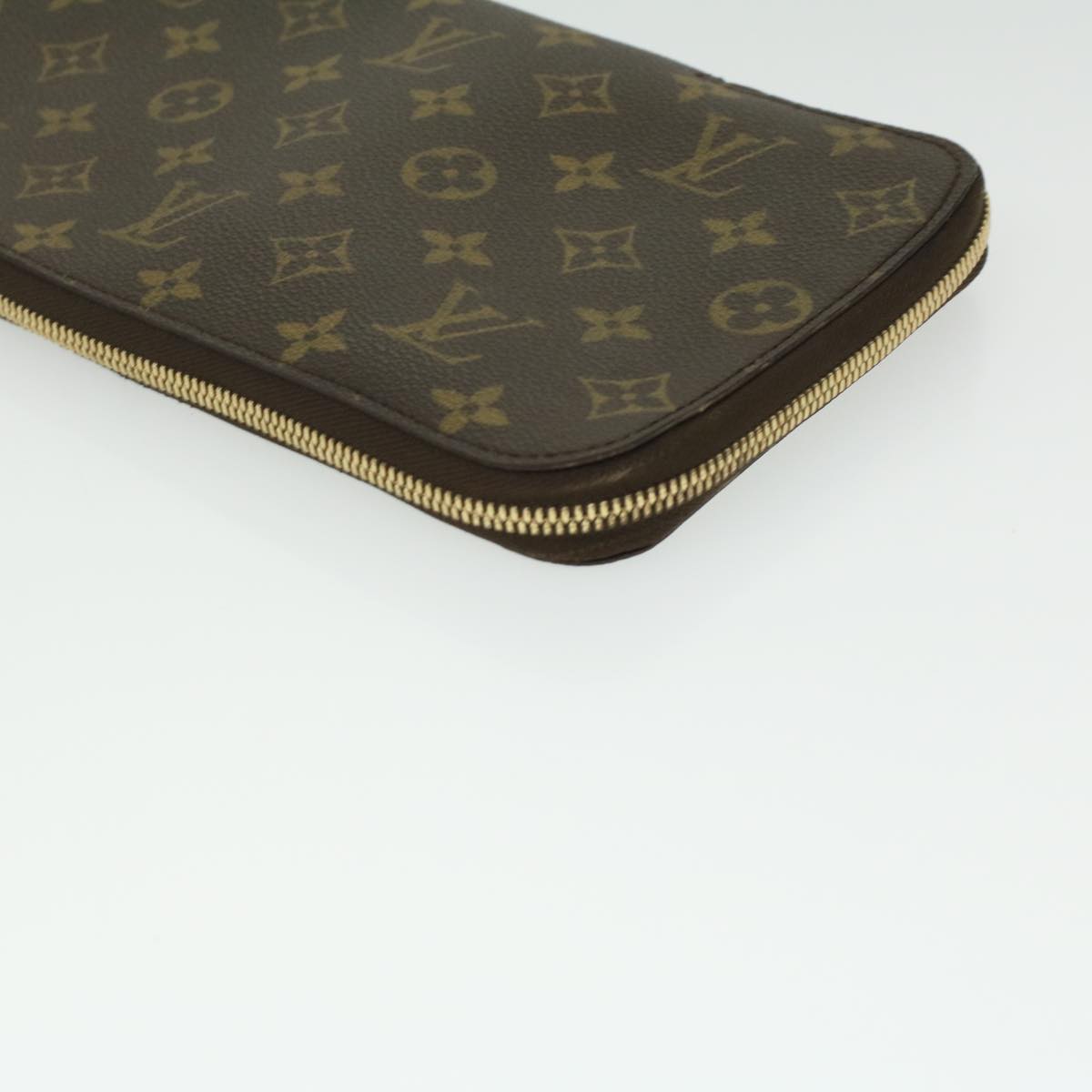 Louis Vuitton Brown Canvas Etui 5 cravates wallet accessories