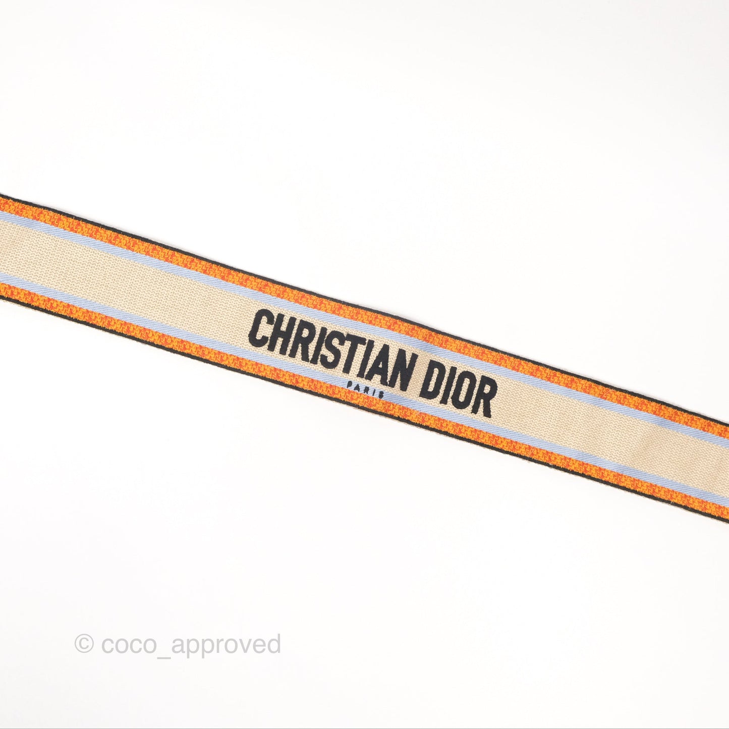 Christian Dior Mini Saddle Bag Cloud Blue Grained Calfskin Gold Hardware