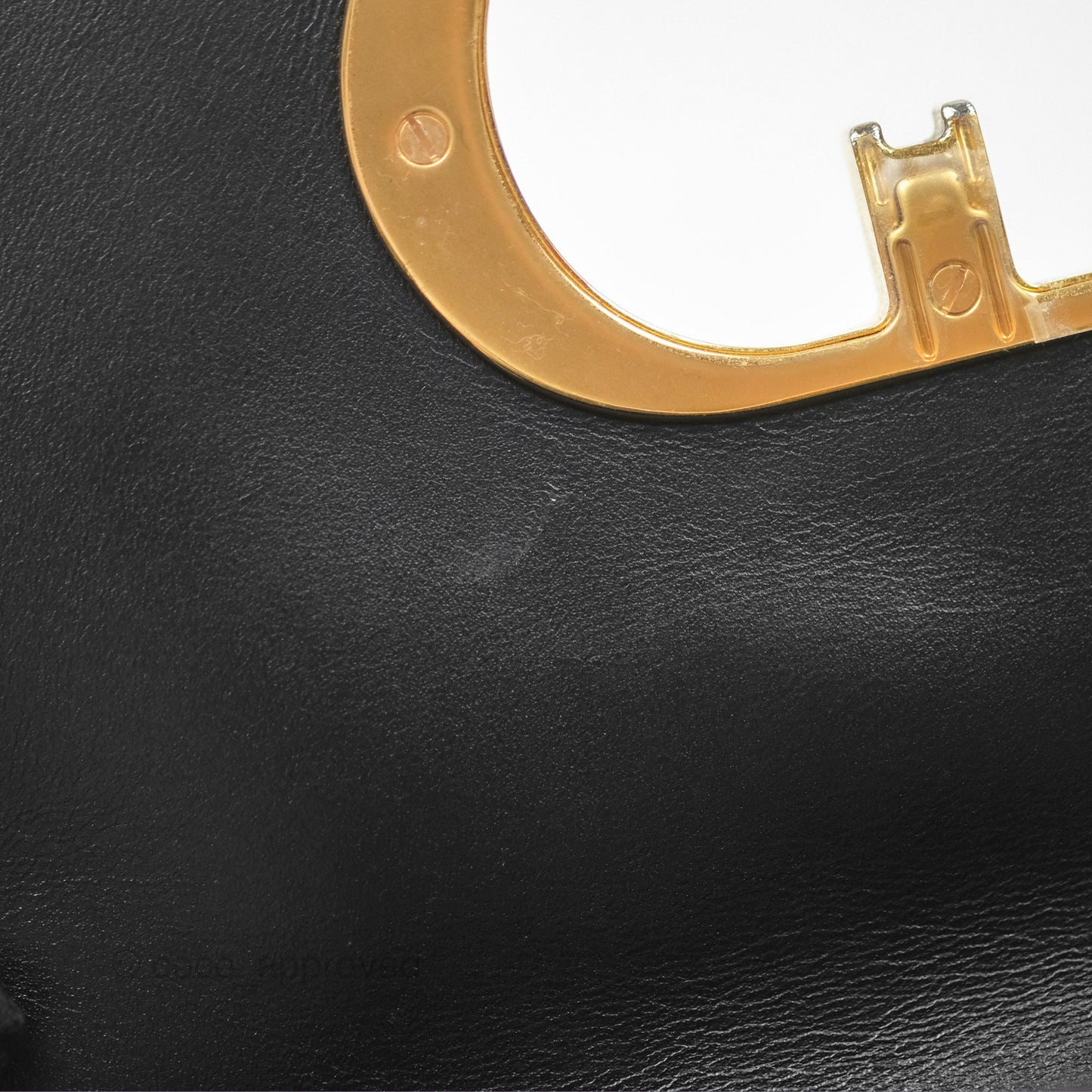 Christian Dior Small Caro Bag Black Supple Cannage Calfskin
