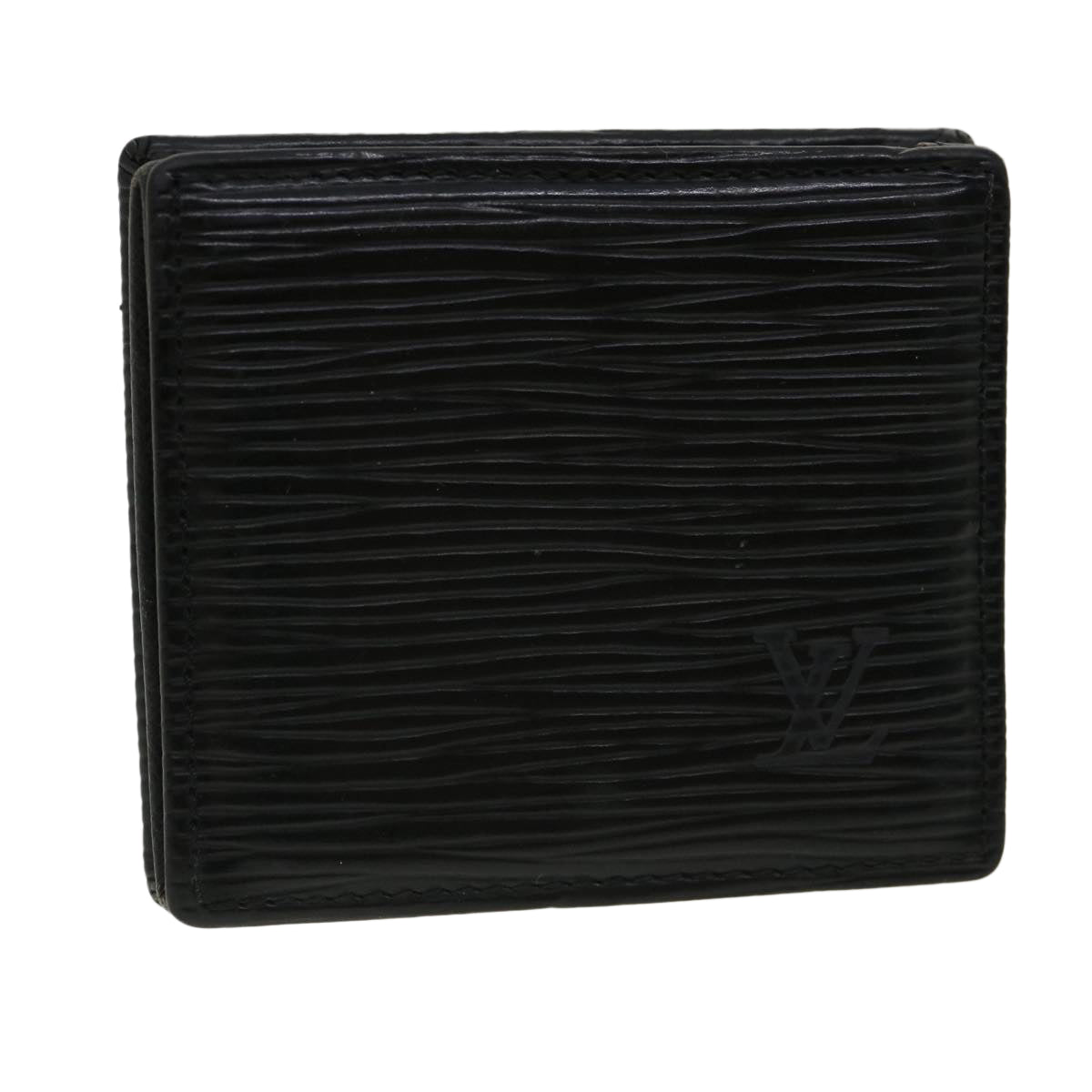 Louis Vuitton Black Leather Epi wallet wallet accessories
