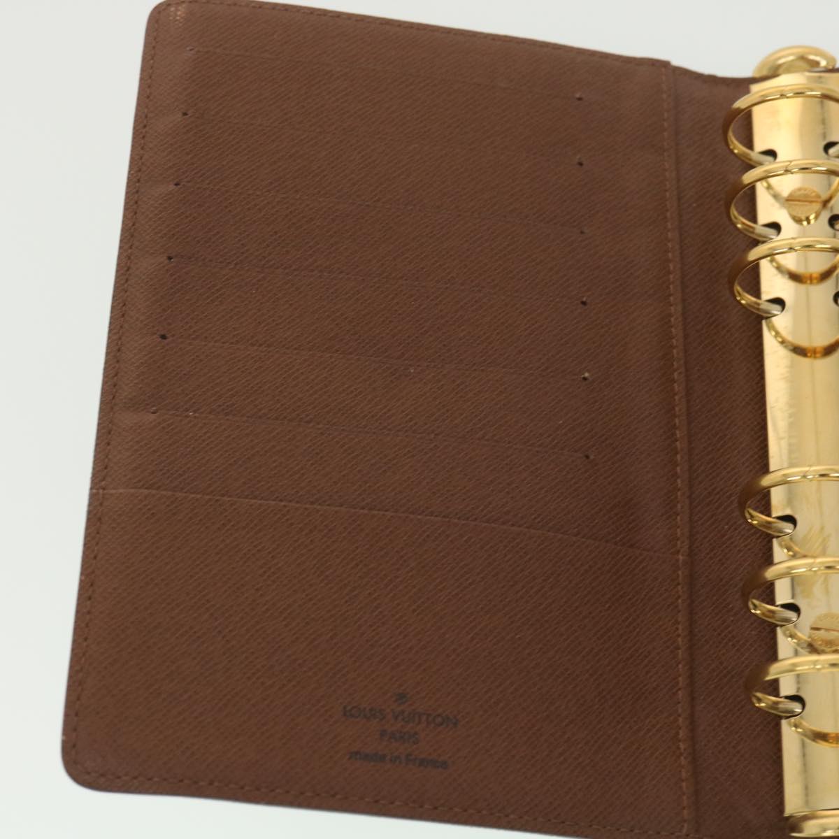 Louis Vuitton Brown Canvas Agenda MM wallet accessories