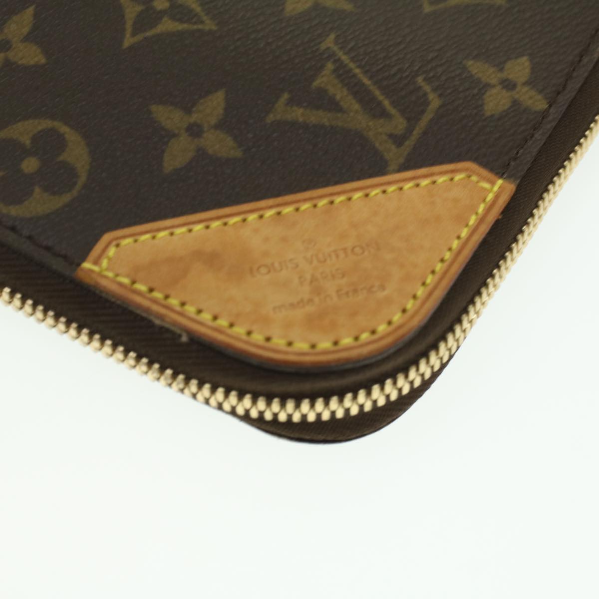 Louis Vuitton Brown Canvas Etui 5 cravates wallet accessories