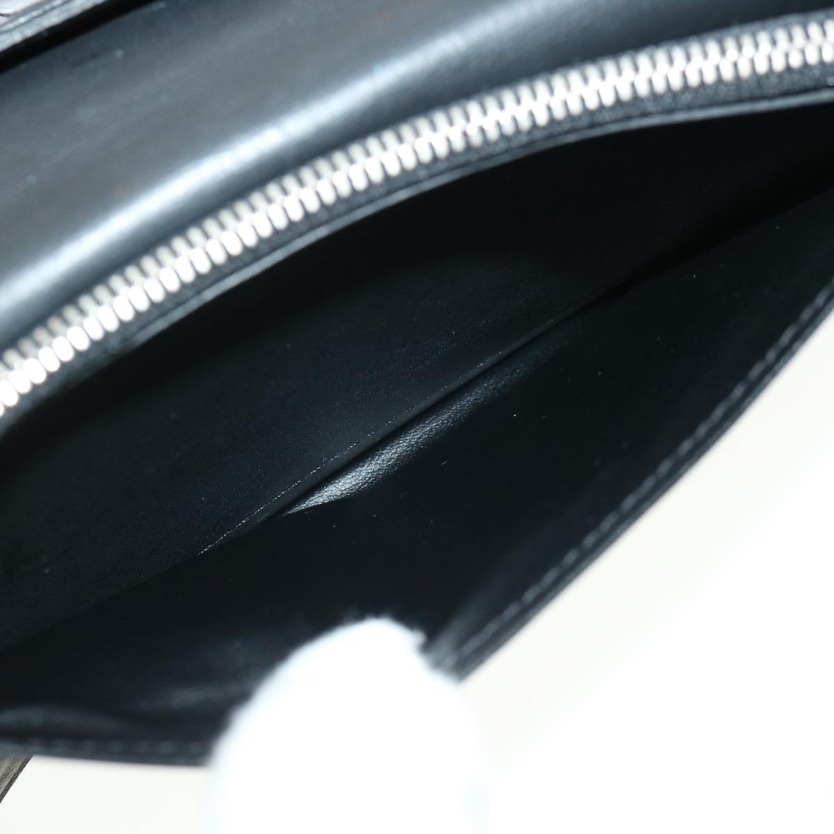 Louis Vuitton Black Leather Portefeuille Brazza wallet accessories