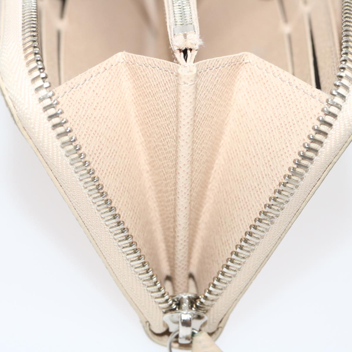 Louis Vuitton Beige Leather Portefeuille Clemence wallet accessories