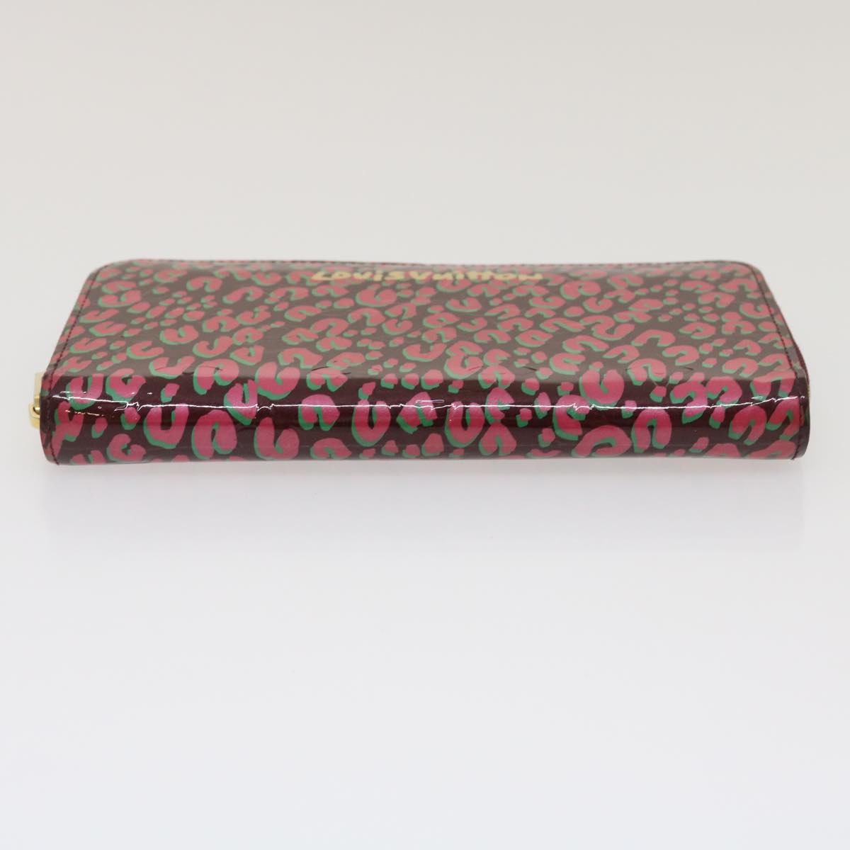 Louis Vuitton Bordeaux Patent leather Portefeuille zippy wallet accessories