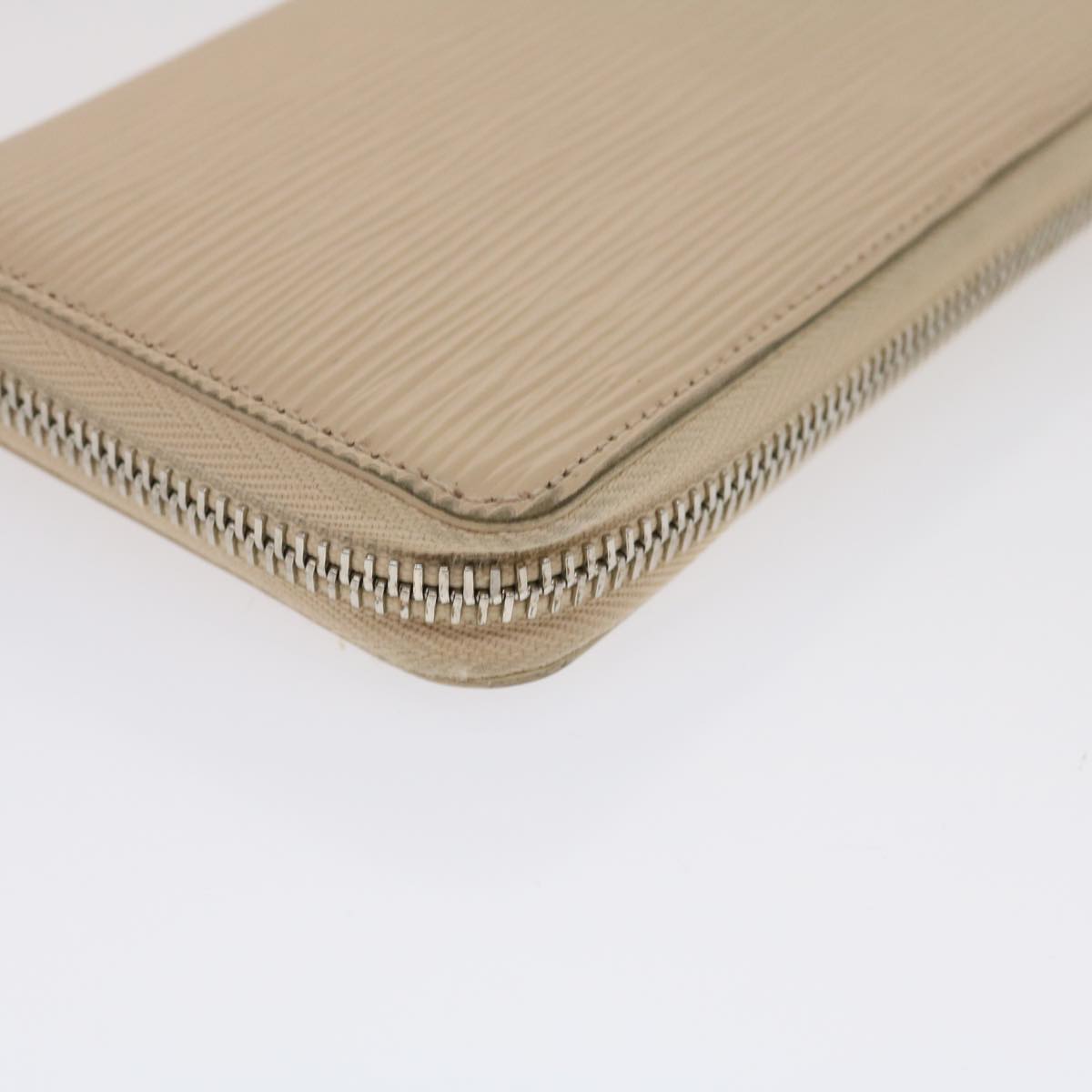 Louis Vuitton Beige Leather Portefeuille Clemence wallet accessories
