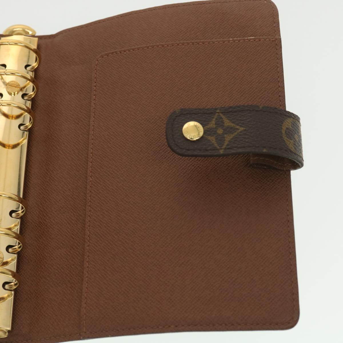 Louis Vuitton Brown Canvas Agenda MM wallet accessories