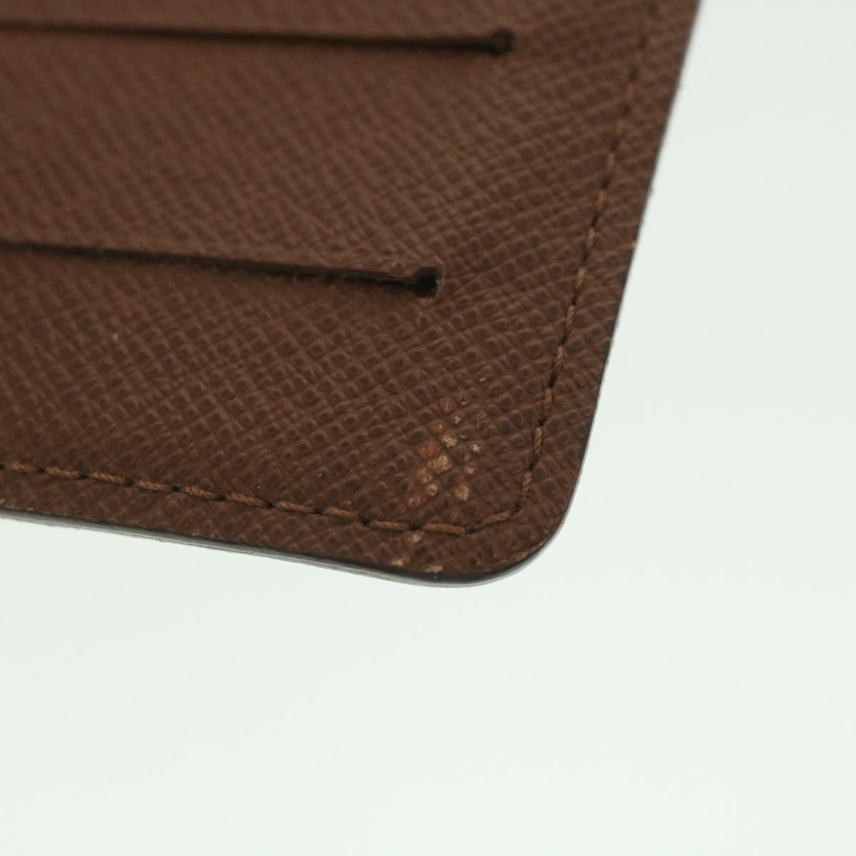 Louis Vuitton Brown Canvas Agenda MM wallet accessories