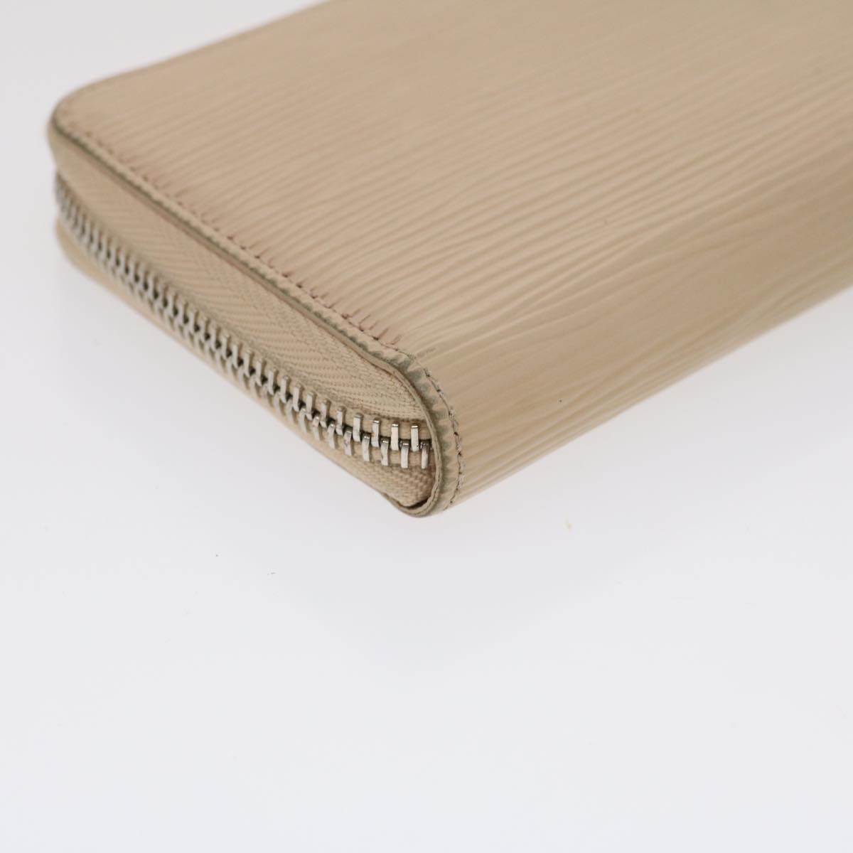 Louis Vuitton Beige Leather Portefeuille Clemence wallet accessories