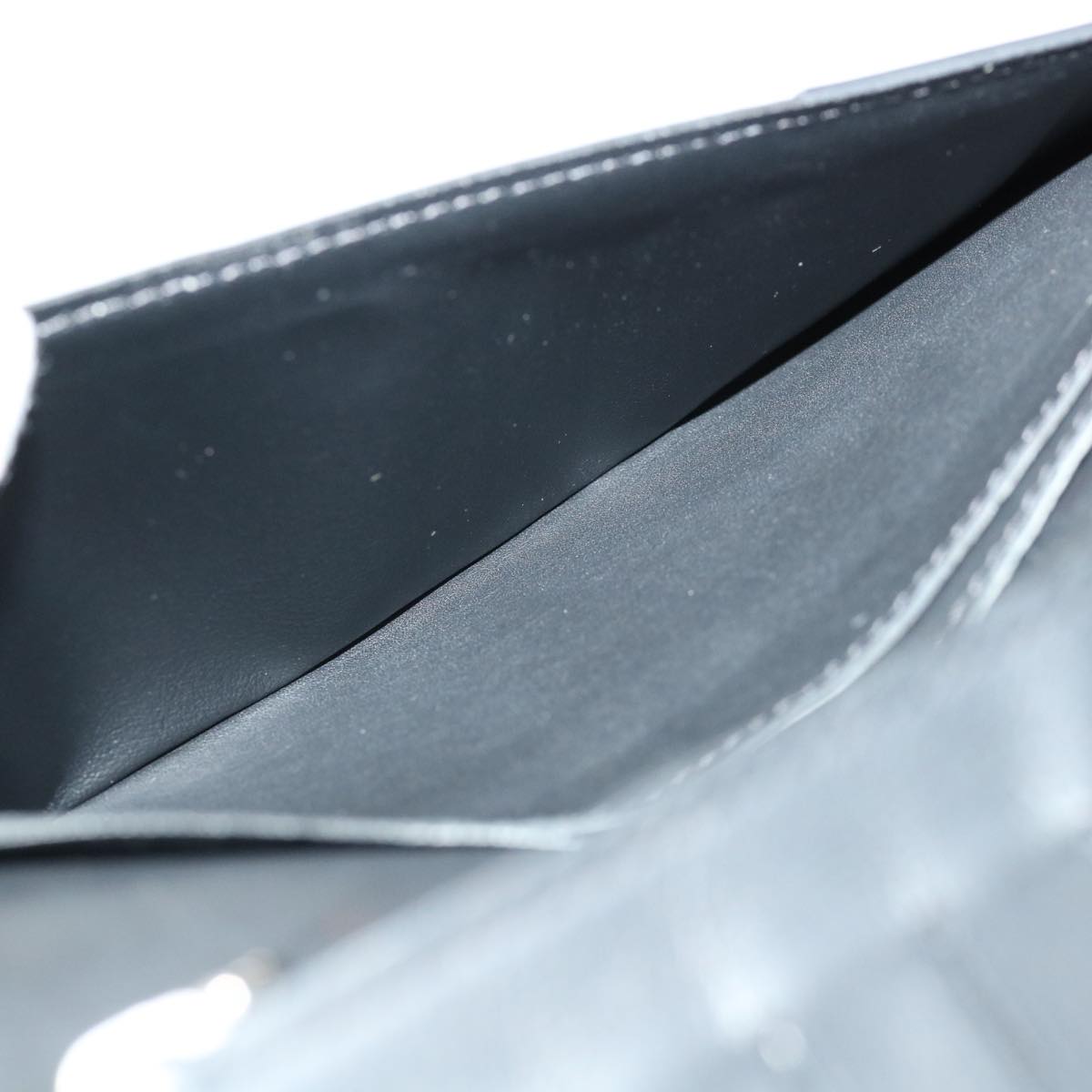 Louis Vuitton Black Leather Portefeuille Brazza wallet accessories