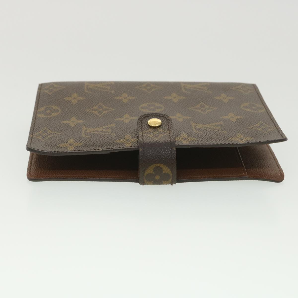 Louis Vuitton Brown Canvas Agenda MM wallet accessories