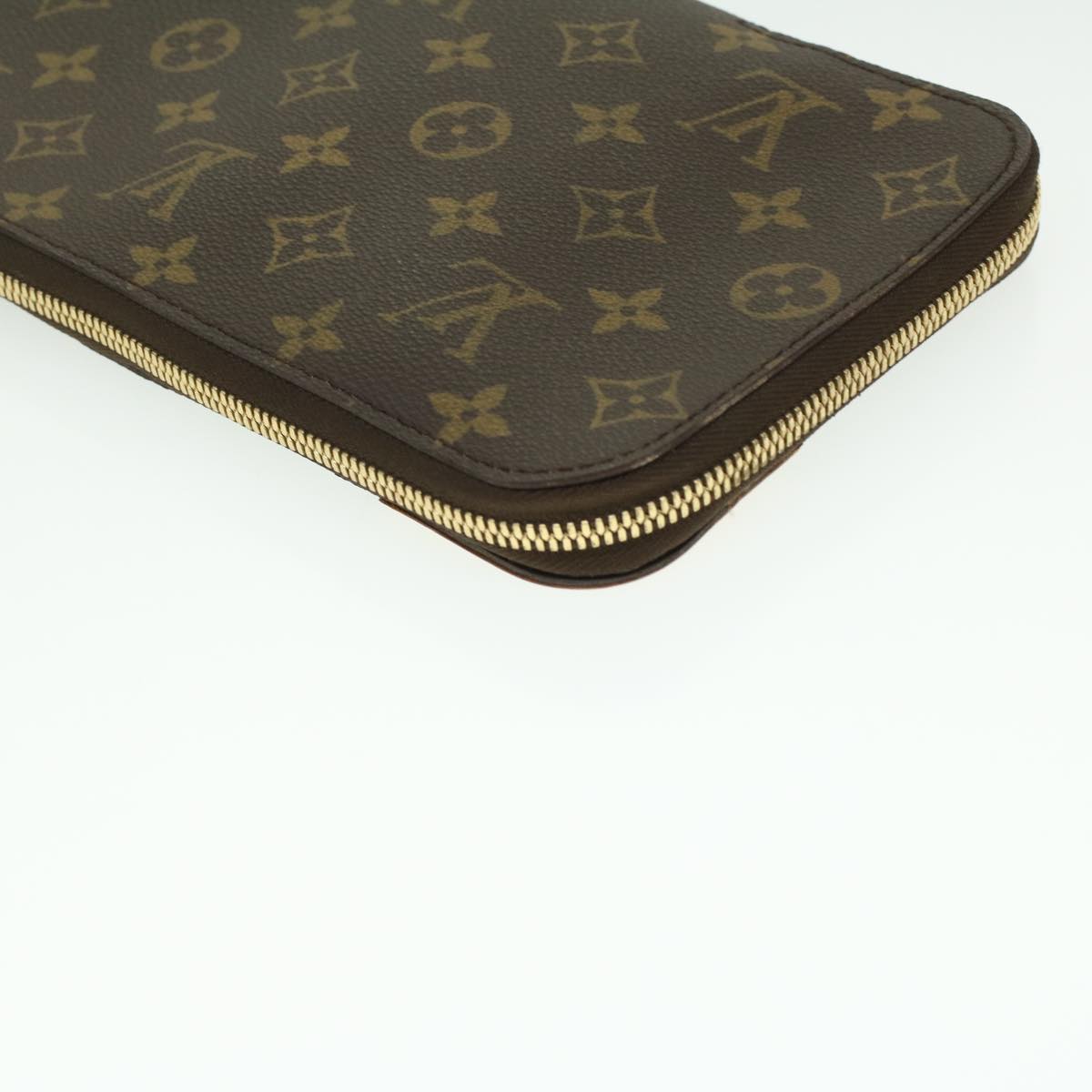 Louis Vuitton Brown Canvas Etui 5 cravates wallet accessories