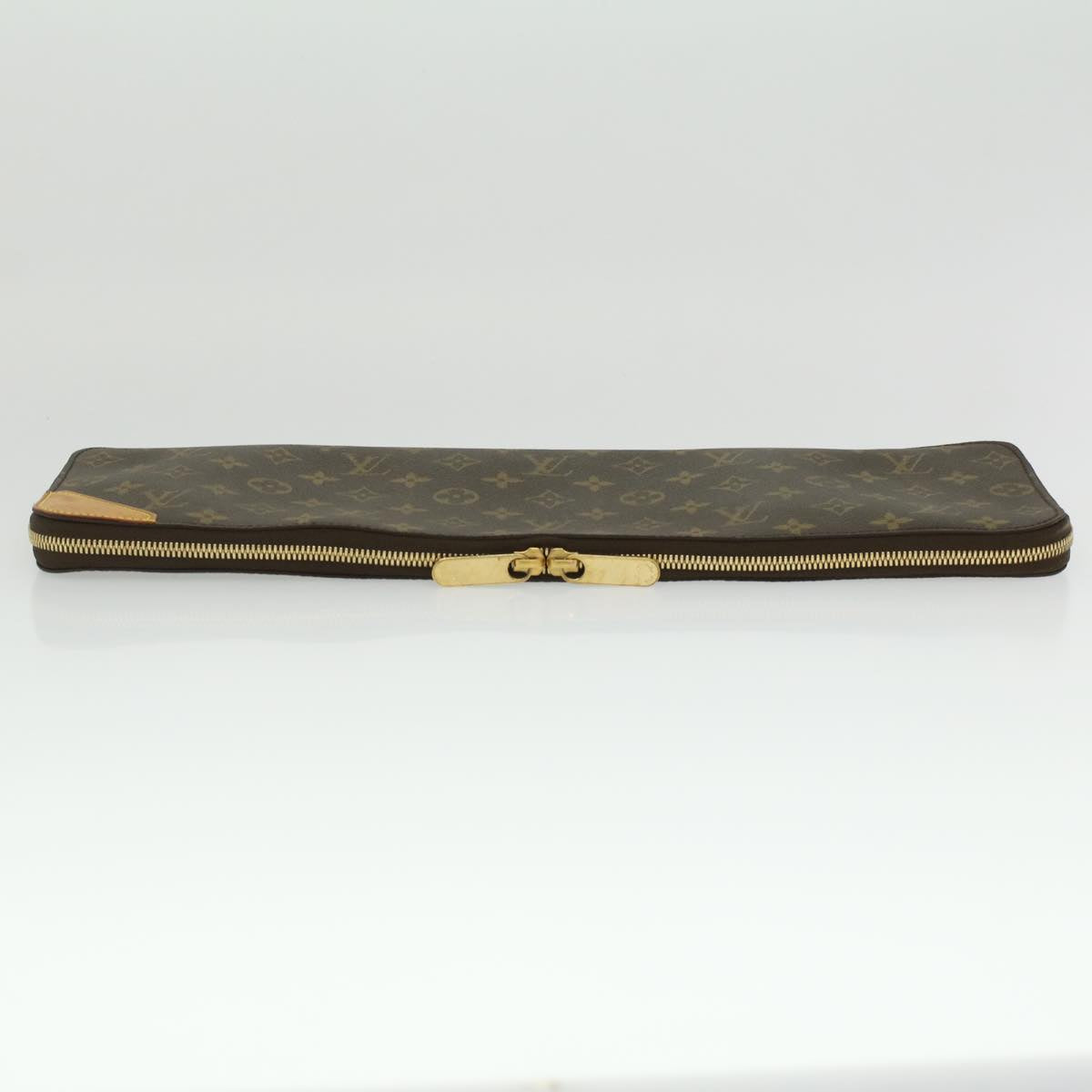 Louis Vuitton Brown Canvas Etui 5 cravates wallet accessories