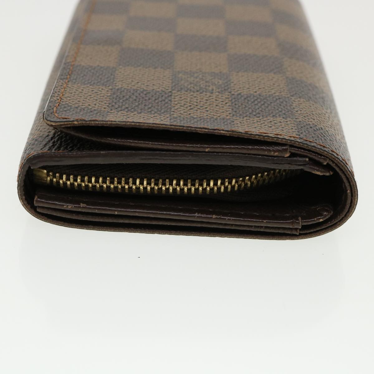 Louis Vuitton Brown Canvas Tresor wallet accessories