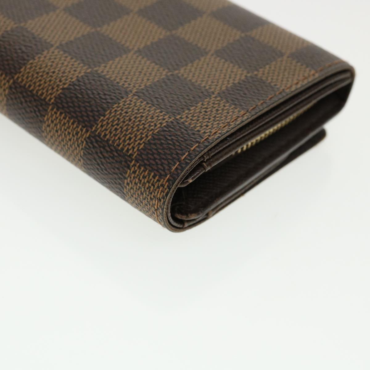 Louis Vuitton Brown Canvas Tresor wallet accessories